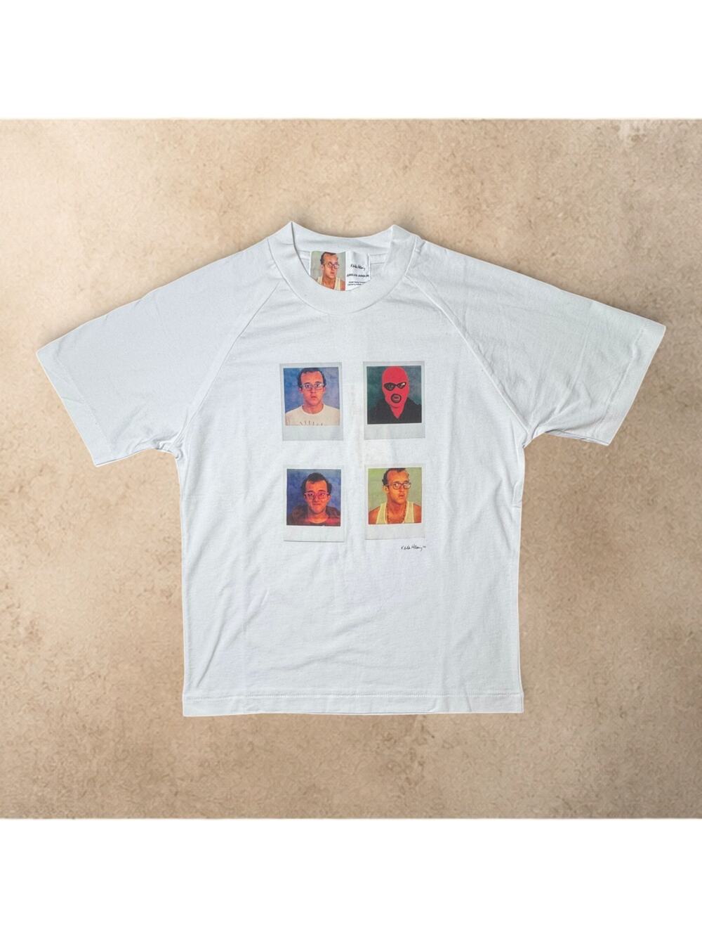 Jungles Jungles Keith Haring Polaroid Tee White Shirt Mens Size Small NWT